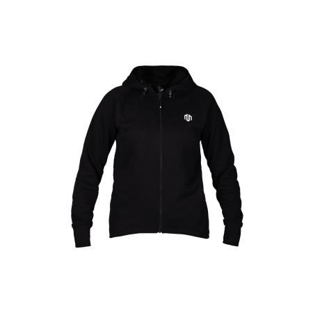 MOROTAI MOROTAI Sportief sweatvest Naka zwart / wit