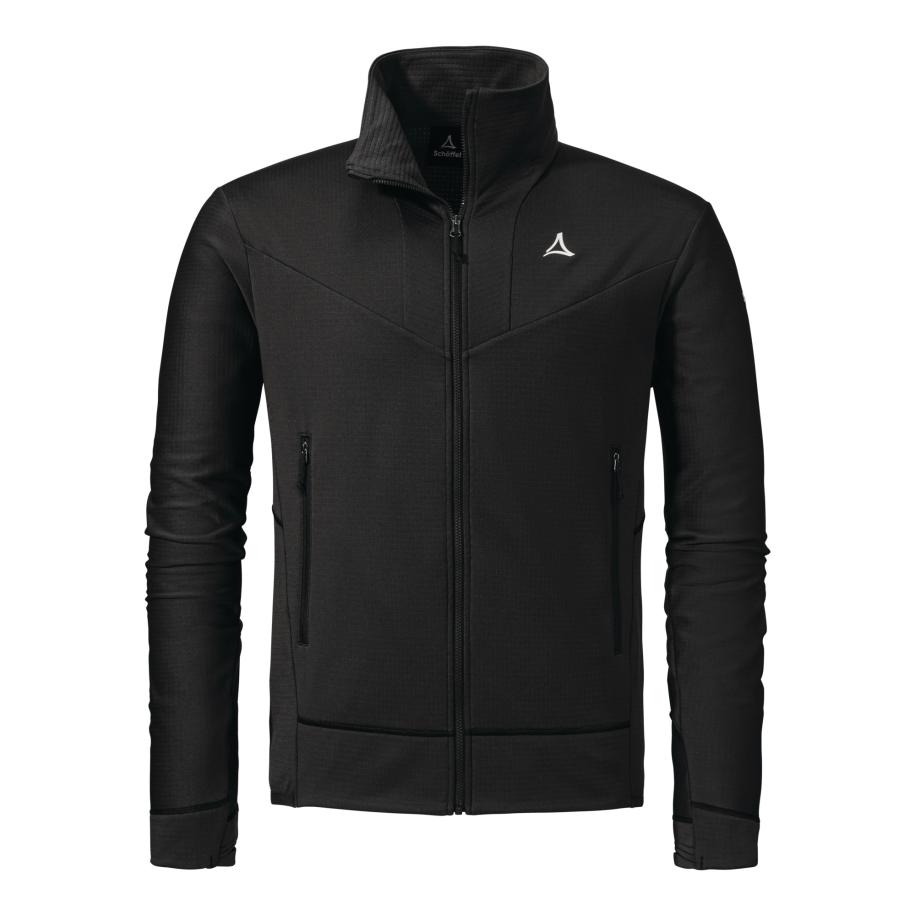 Schöffel Schöffel Funktionele fleece-jas Blaueis zwart -