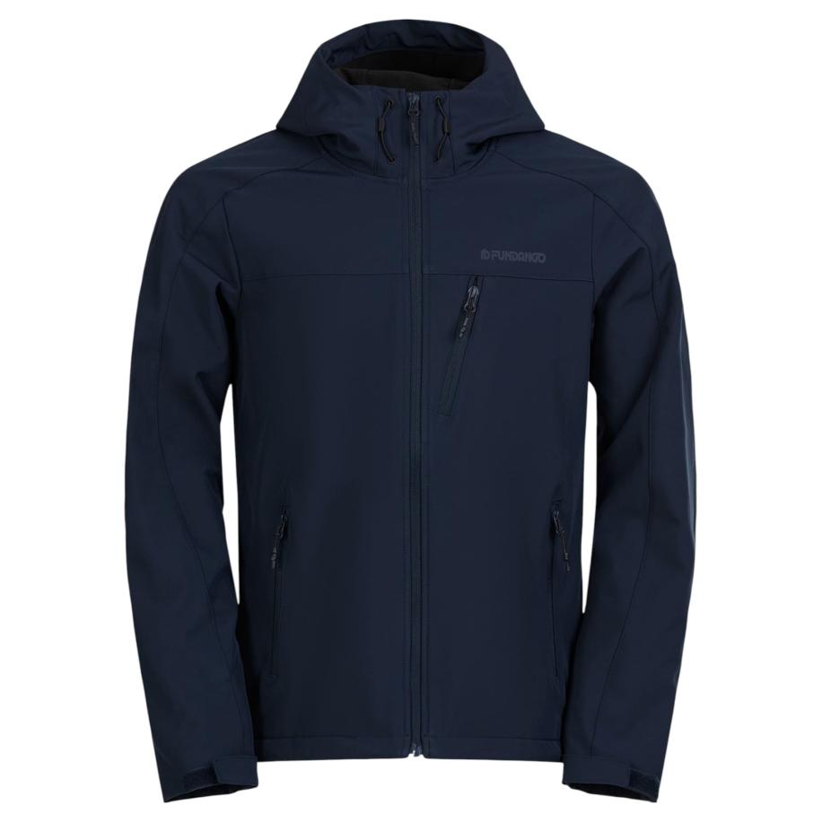 Fundango Functionele jas Fairbanks navy Blauw