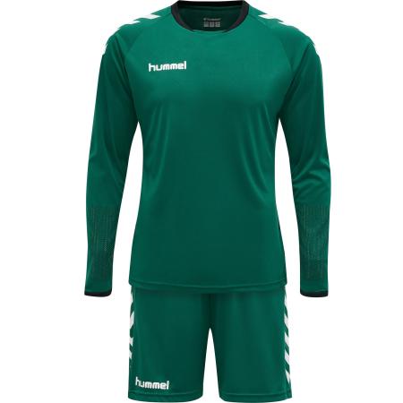 Hummel Hummel Trainingspak donkergroen / wit