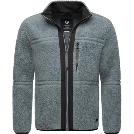 Ragwear Ragwear Funktionele fleece-jas Noory basaltgrijs / zwart