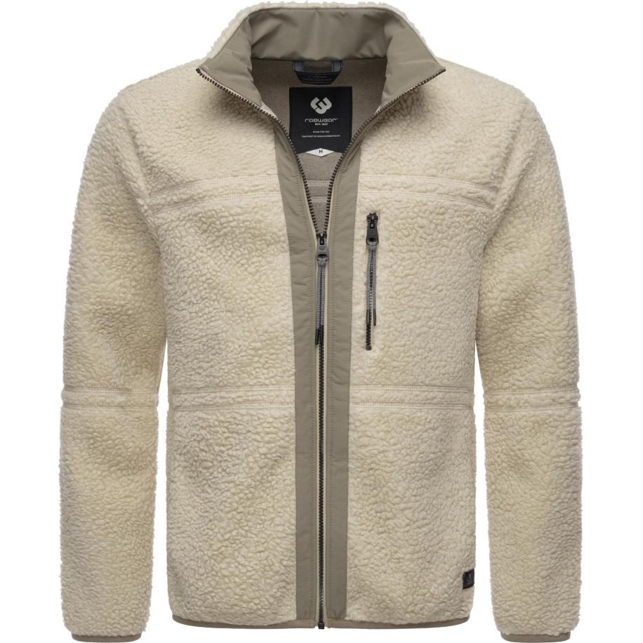 Ragwear Ragwear Funktionele fleece-jas Noory crème / chamois -