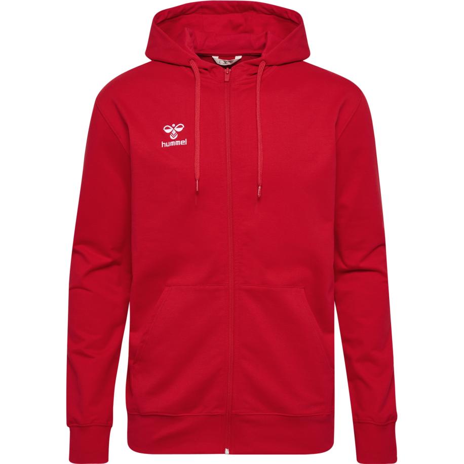 Hummel Hummel Sportsweatvest GO 2.0 cranberry / wit -
