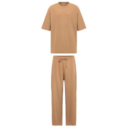 Dandalo Dandalo Joggingpak lichtbruin