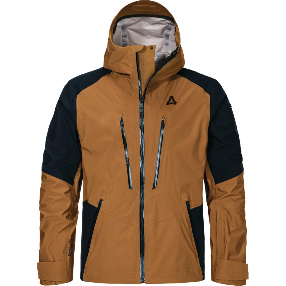 Schöffel Schöffel Outdoorjas Lufeld oker / zwart -