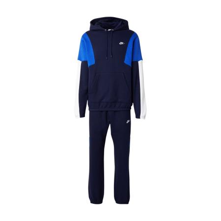 Nike Nike Sportswear Joggingpak CLUB FLEECE navy / neonblauw / wit