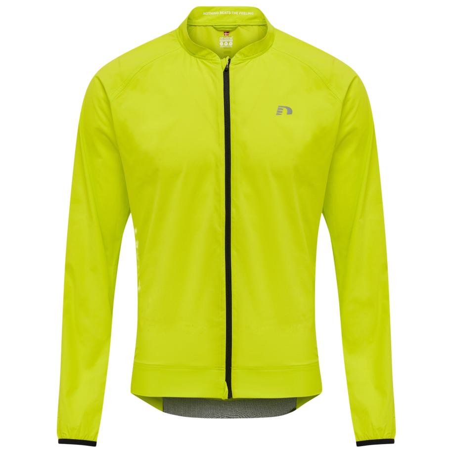 Newline Newline Sportjas limoen / zilvergrijs / zwart -