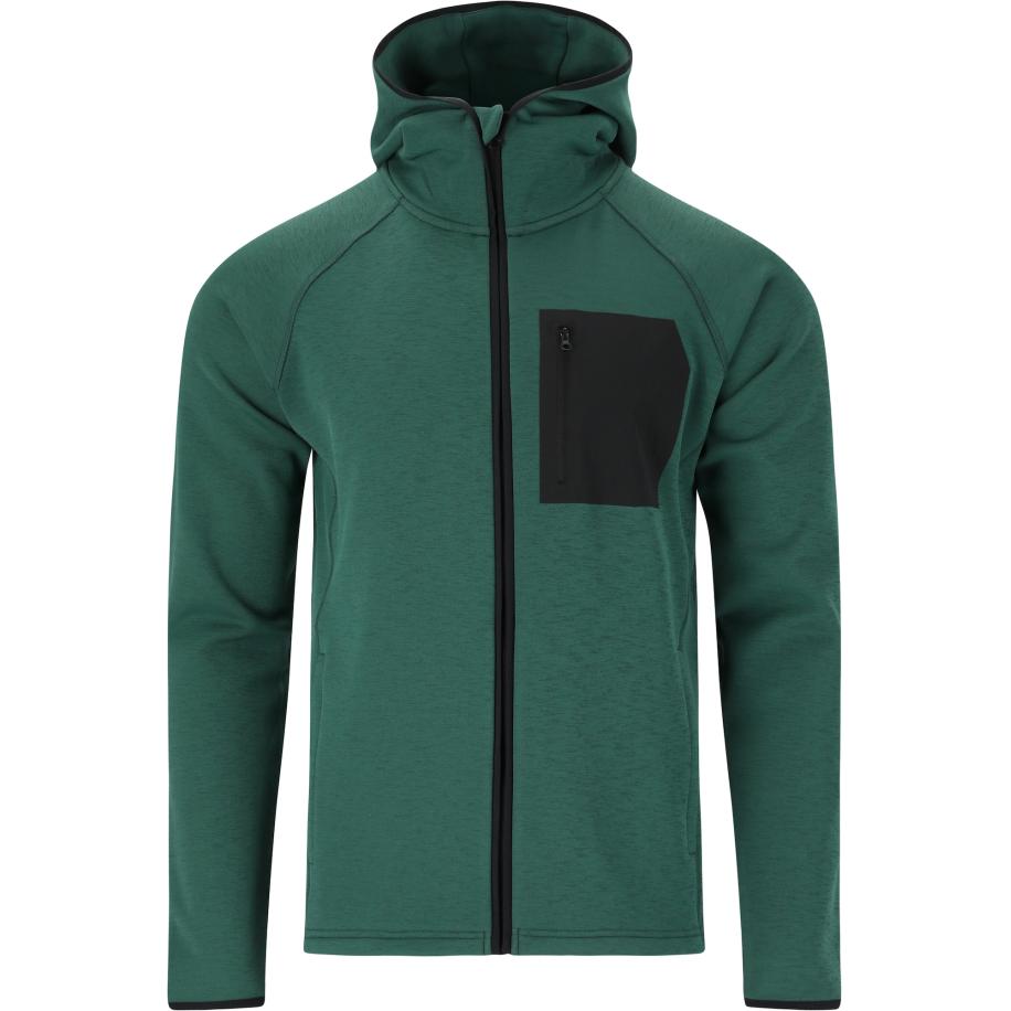 ENDURANCE ENDURANCE Funktionele fleece-jas Deerto groen / zwart -