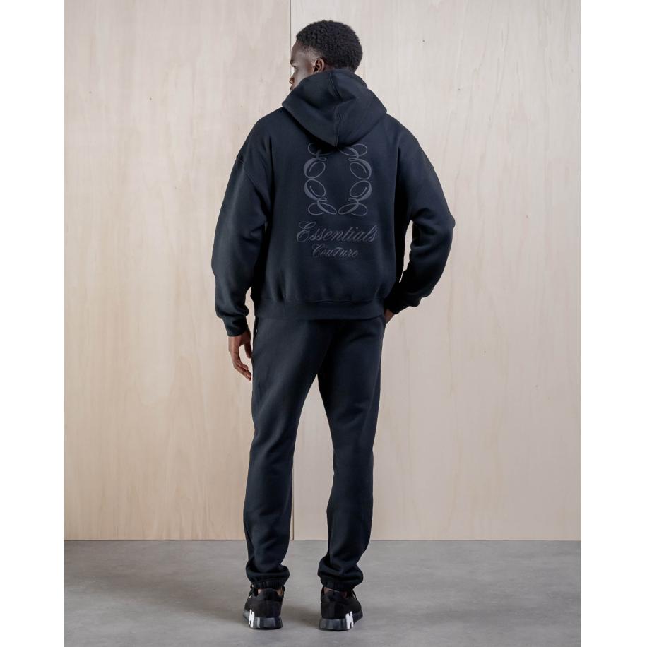 Cou7ure Essentials Classic Logo Trainingspak Zwart