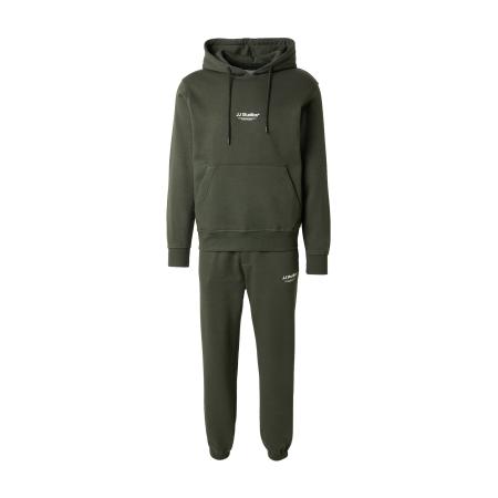 Jack & Jones JACK & JONES Joggingpak JJESOHO olijfgroen / wit