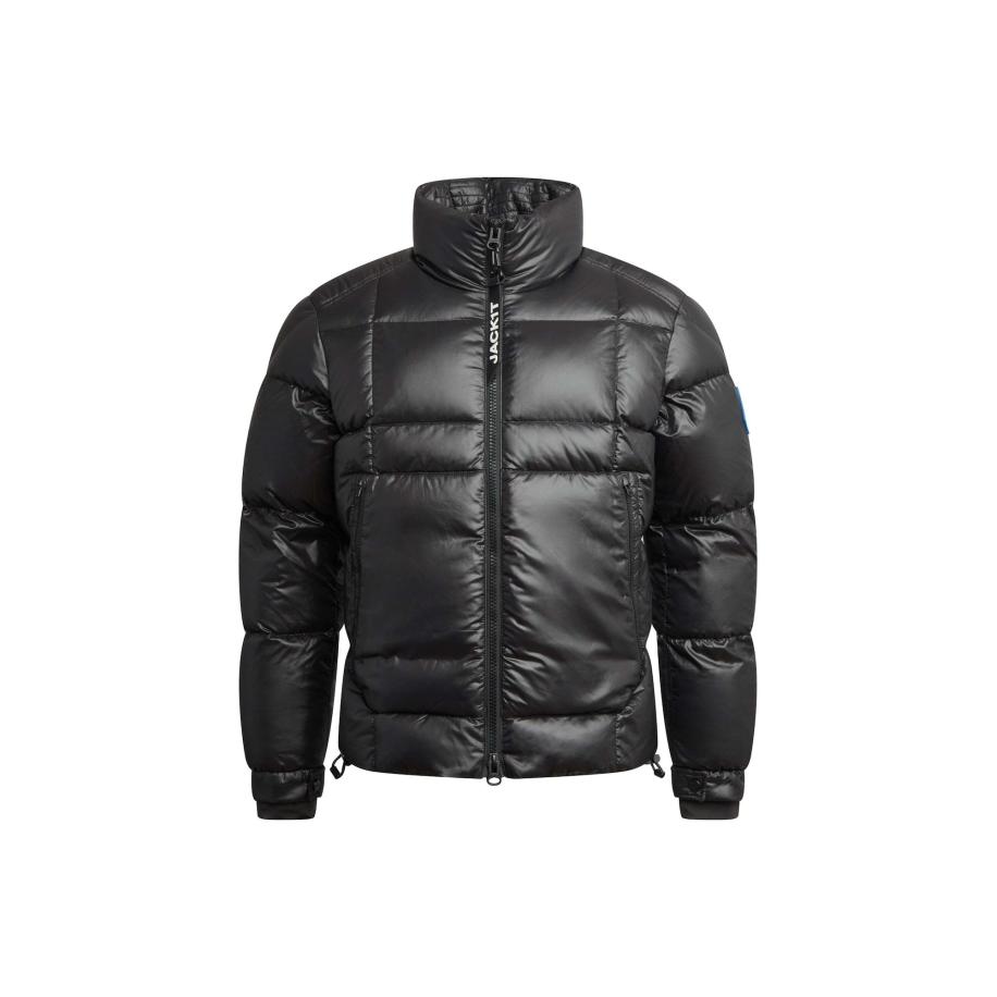 JACK1T JACK1T Outdoorjas EZ Boxed Trichter Puffer Lux zwart -
