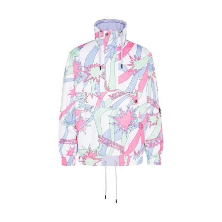 elho Sportjas Klosters 89 II mintgroen / lichtlila / zwart / wit