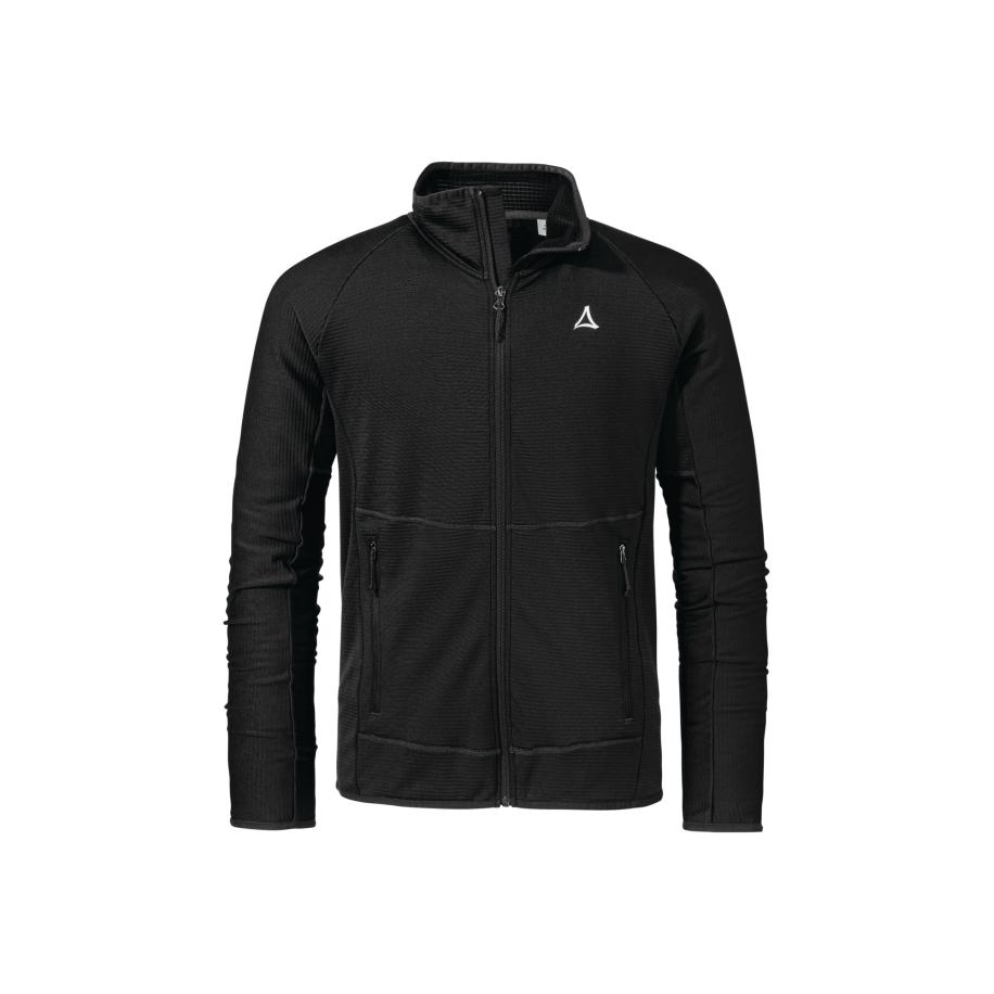 Schöffel Schöffel Funktionele fleece-jas Cascata zwart / wit -