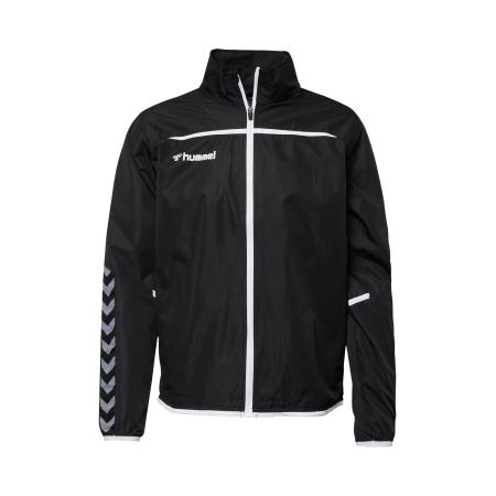 Hummel Hummel Trainingsjack Authentic zilvergrijs / zwart / wit