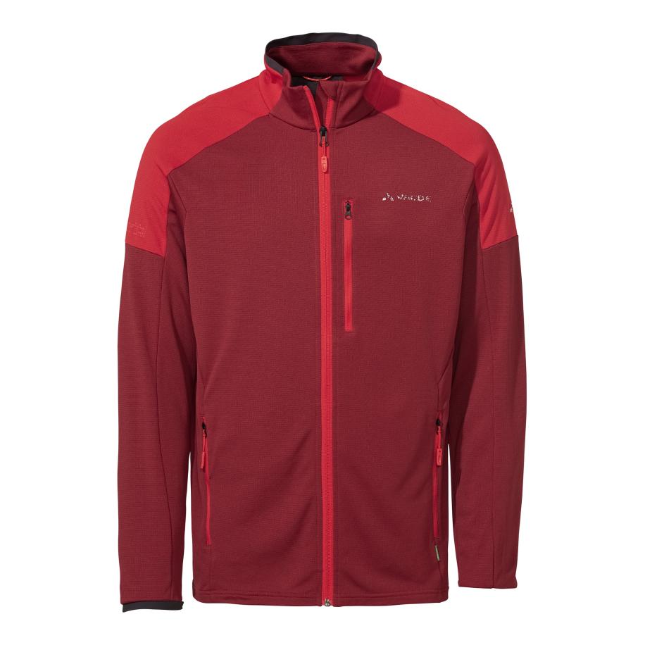 Vaude VAUDE Funktionele fleece-jas Elope rood / donkerrood -