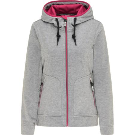 MyMo ATHLSR myMo ATHLSR Sportief sweatvest grijs gemêleerd / cyclaam