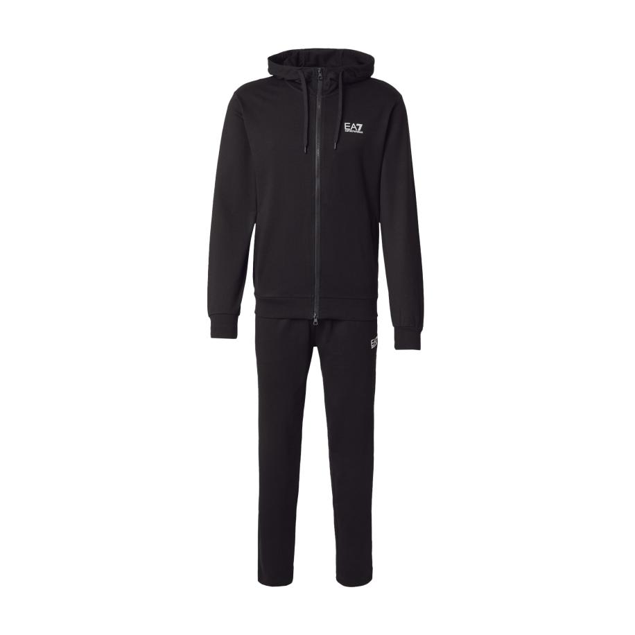 Emporio Armani EA7 Emporio Armani Joggingpak zwart / wit -
