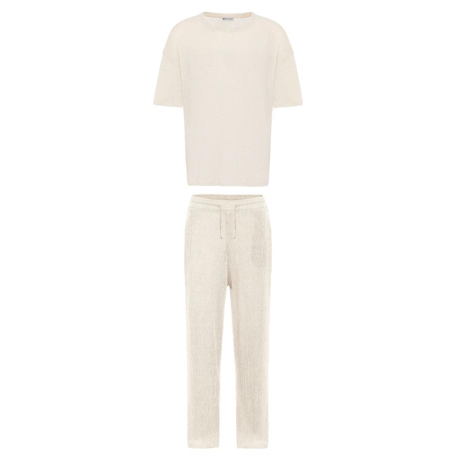 Dandalo Dandalo Joggingpak beige -