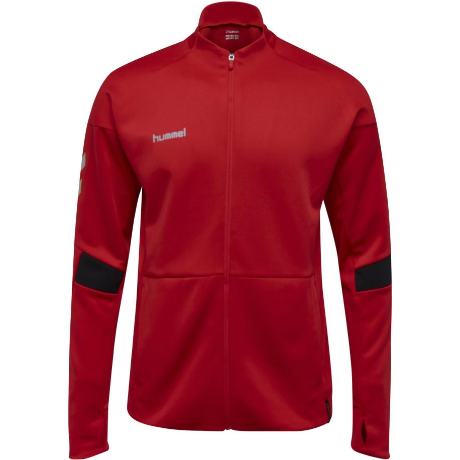Hummel Hummel Sportjas grijs / rood / zwart -