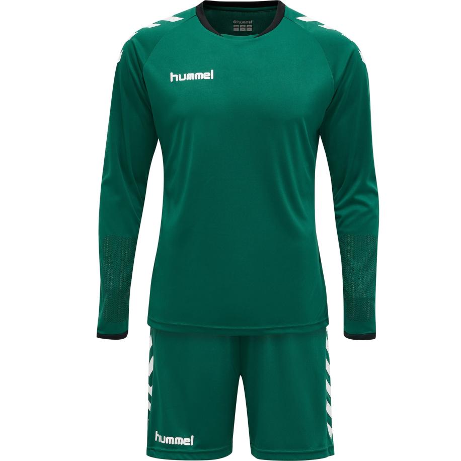Hummel Hummel Trainingspak donkergroen / wit -