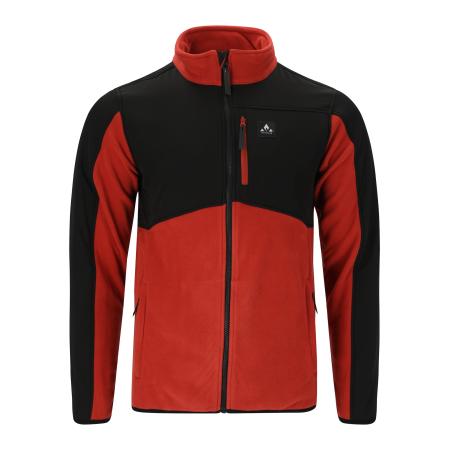 Whistler Whistler Funktionele fleece-jas Evo wijnrood / zwart