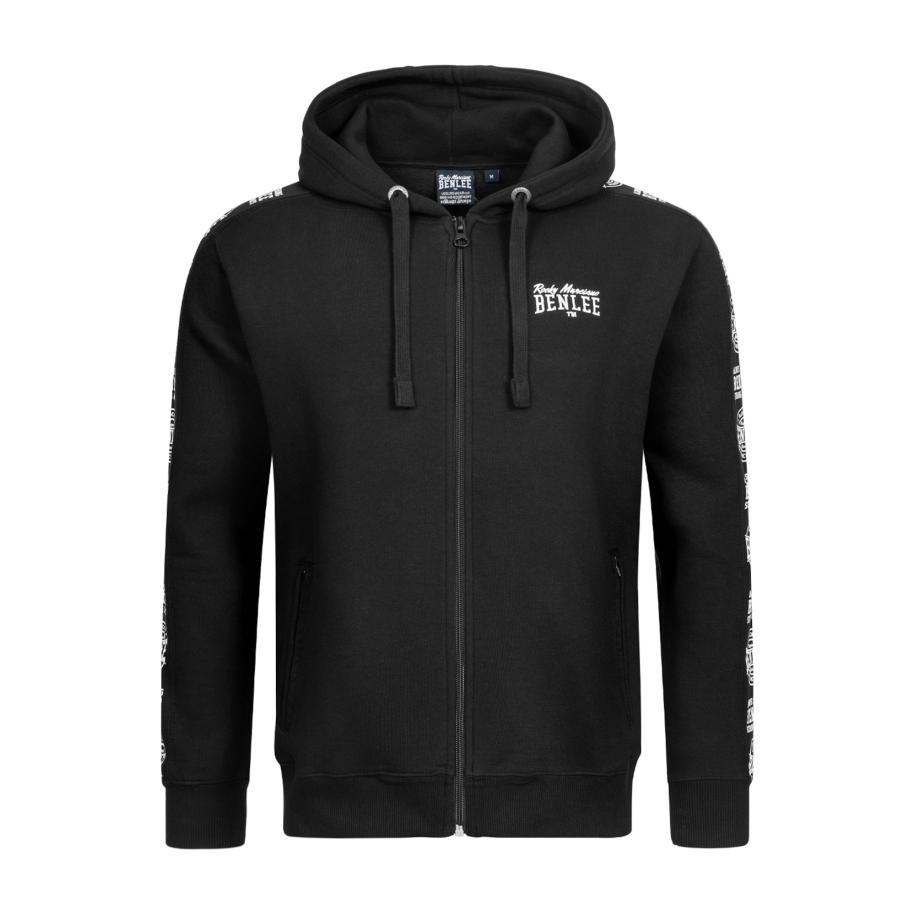 Benlee Benlee Sportsweatvest Kempton zwart / wit -