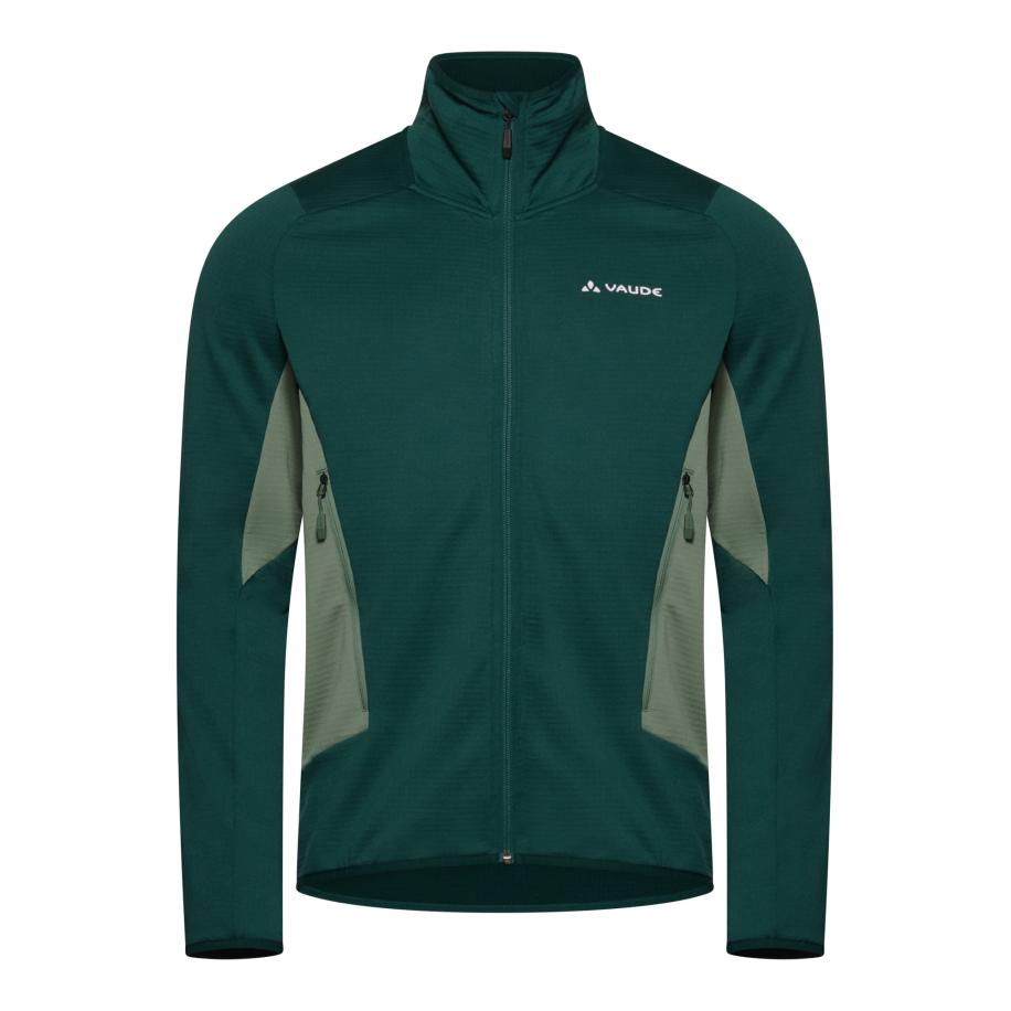 Vaude VAUDE Funktionele fleece-jas Monviso groen / pastelgroen / wit -