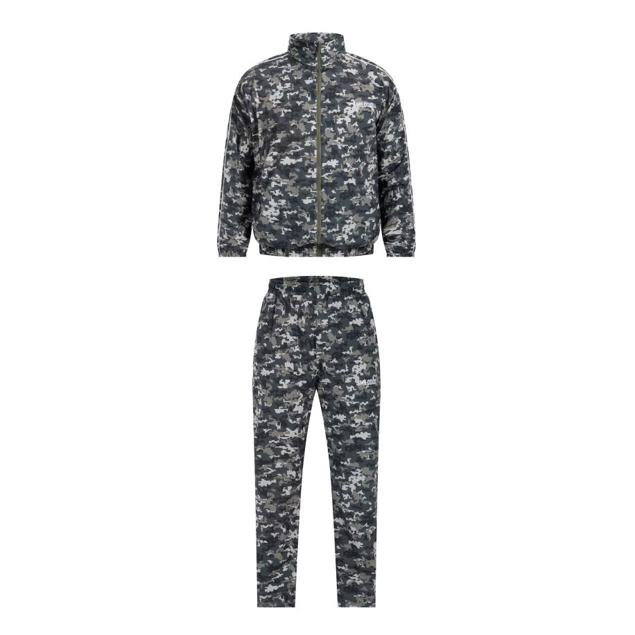 Smilodox Smilodox Trainingspak Nolans lichtgrijs / zwart -