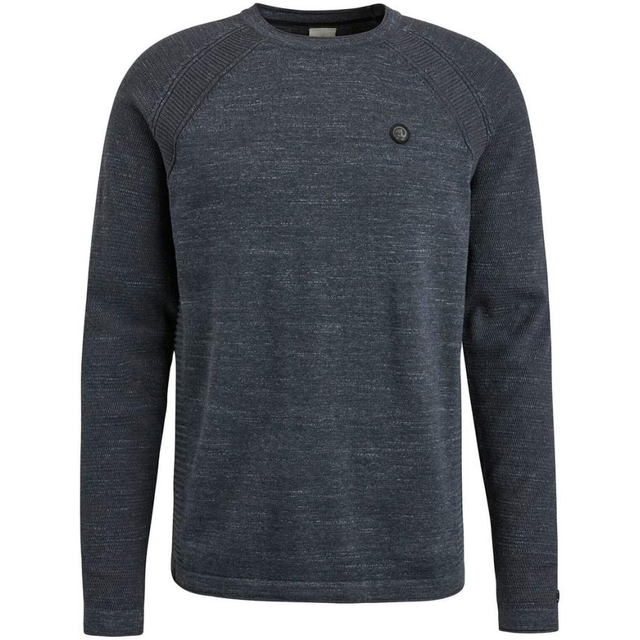 Cast Iron Trui Heather Blauw Blauw