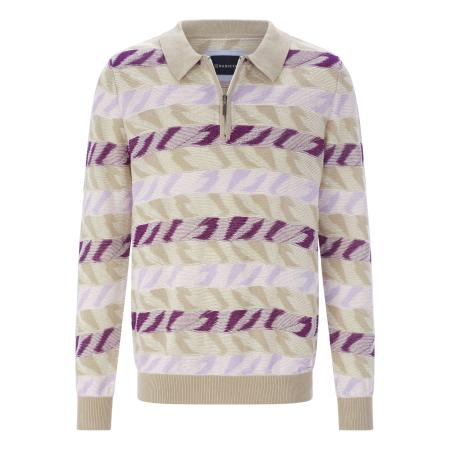 BABISTA BABISTA Trui Varin beige / lichtbeige / lila / lavendel