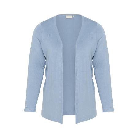 Kaffe KAFFE CURVE Gebreid vest Farsia opaal