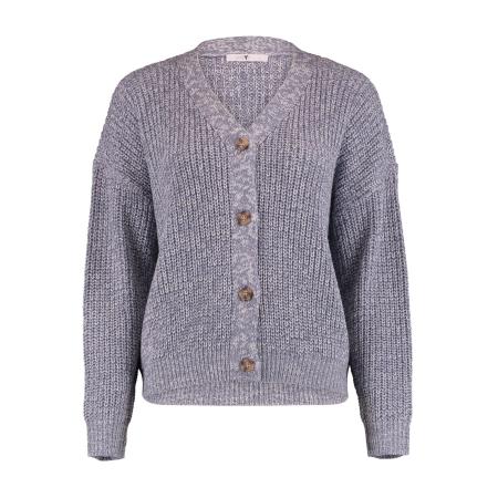 Hailys Hailys Gebreid vest Pi44pa lichtlila / offwhite