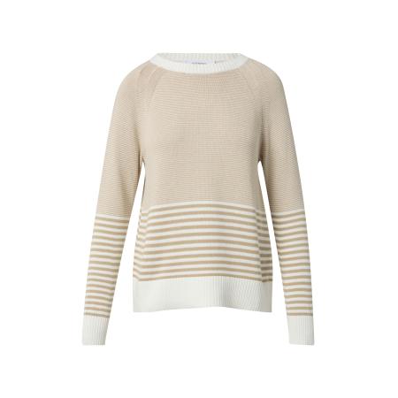 comma casual identity comma casual identity Trui cappuccino / wit