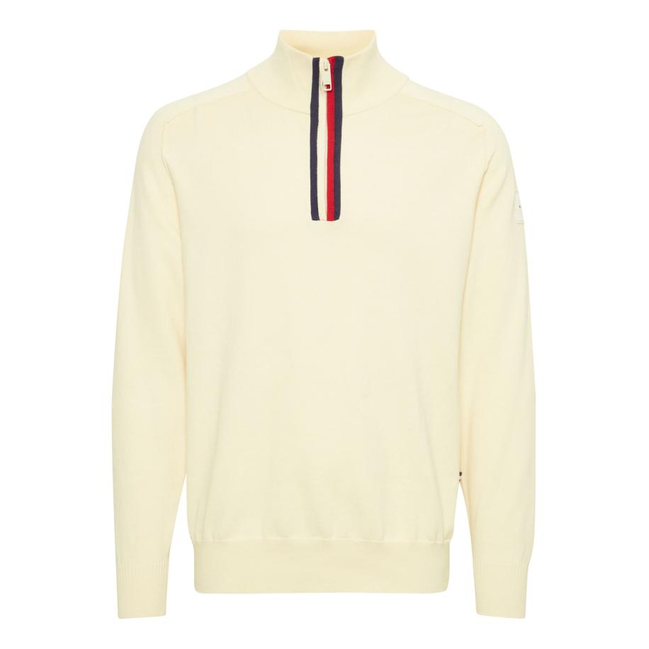 FQ1924 FQ1924 Trui Kyle nachtblauw / rood / eierschaal -