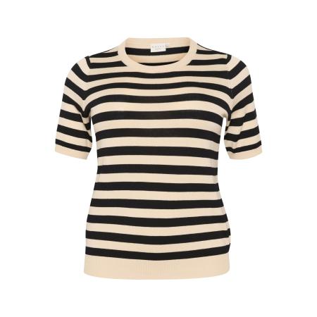 Kaffe KAFFE CURVE Trui Maji beige / zwart