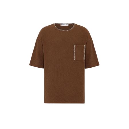 Dandalo Dandalo Trui bruin / wit