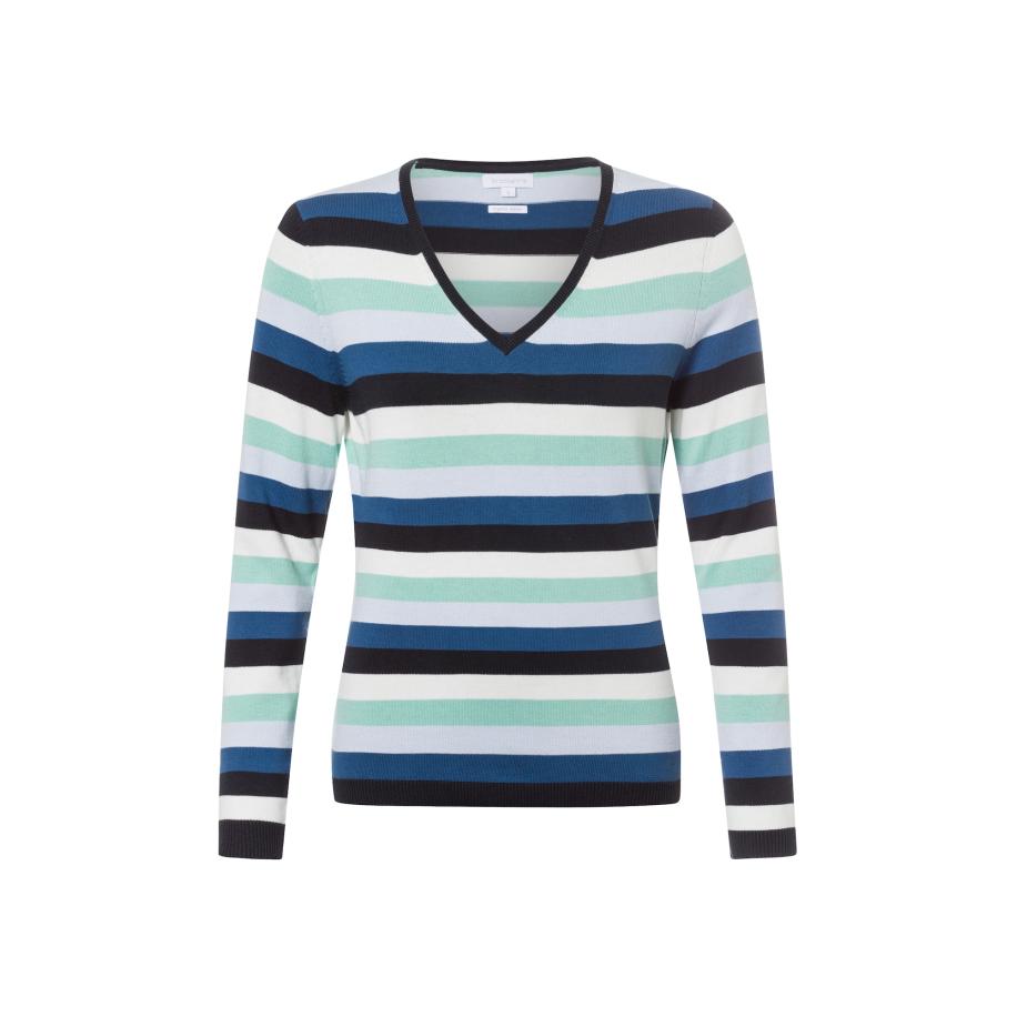 Brookshire Trui blauw / wit Blauw