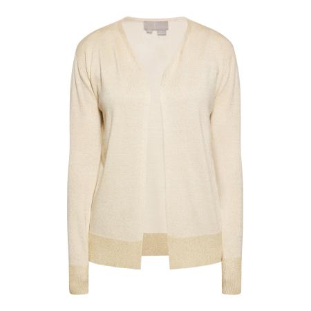 RISA RISA Gebreid vest crème