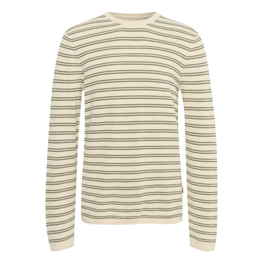 Blend BLEND Trui BHAjlan beige / olijfgroen -