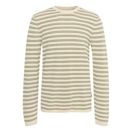 Blend BLEND Trui BHAjlan beige / olijfgroen