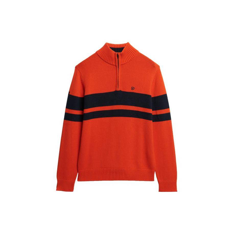 Superdry Trui nachtblauw / rood Rood