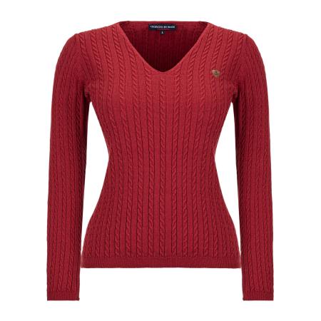 Giorgio di Mare Giorgio di Mare Trui Manon bruin / karmijnrood