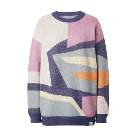 Iriedaily Iriedaily Trui Fady marine / lichtblauw / lila / oranje