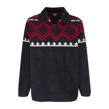 BABISTA Sweatshirt ritssluitingdonkerblauw, Motief