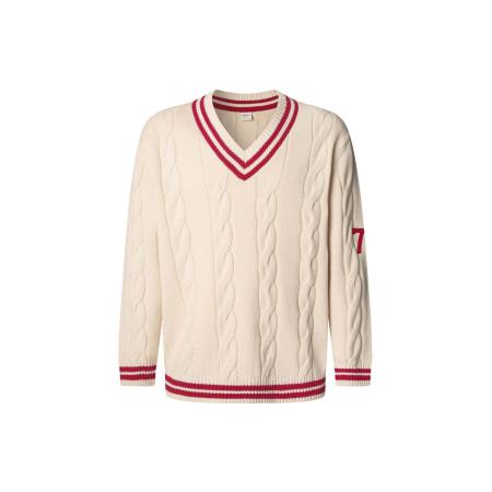 Pepe Jeans Trui Pace rood / offwhite