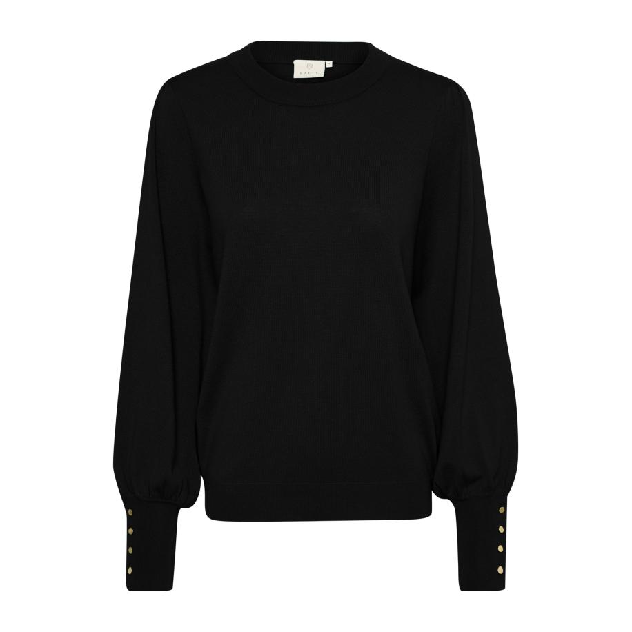 Kaffe Kaffe Trui Lizza zwart -