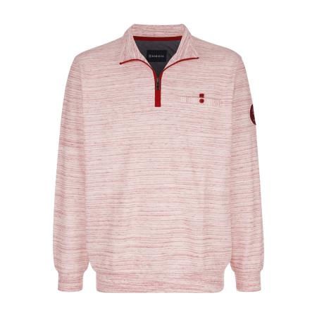 BABISTA Sweatshirt ritssluitingrood, Melange