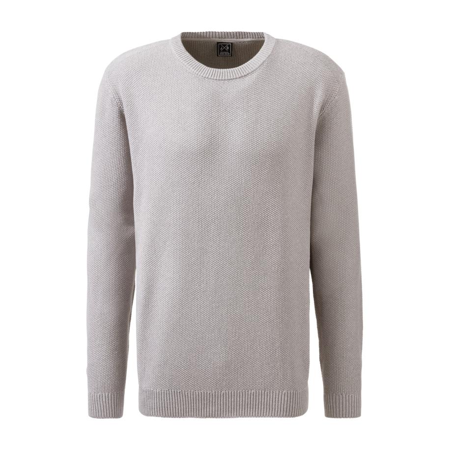JOHN DEVIN JOHN DEVIN Trui lichtgrijs -