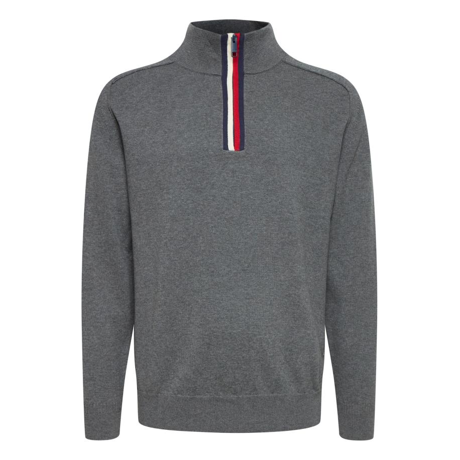 FQ1924 FQ1924 Trui Kyle nachtblauw / grijs / rood / wit -