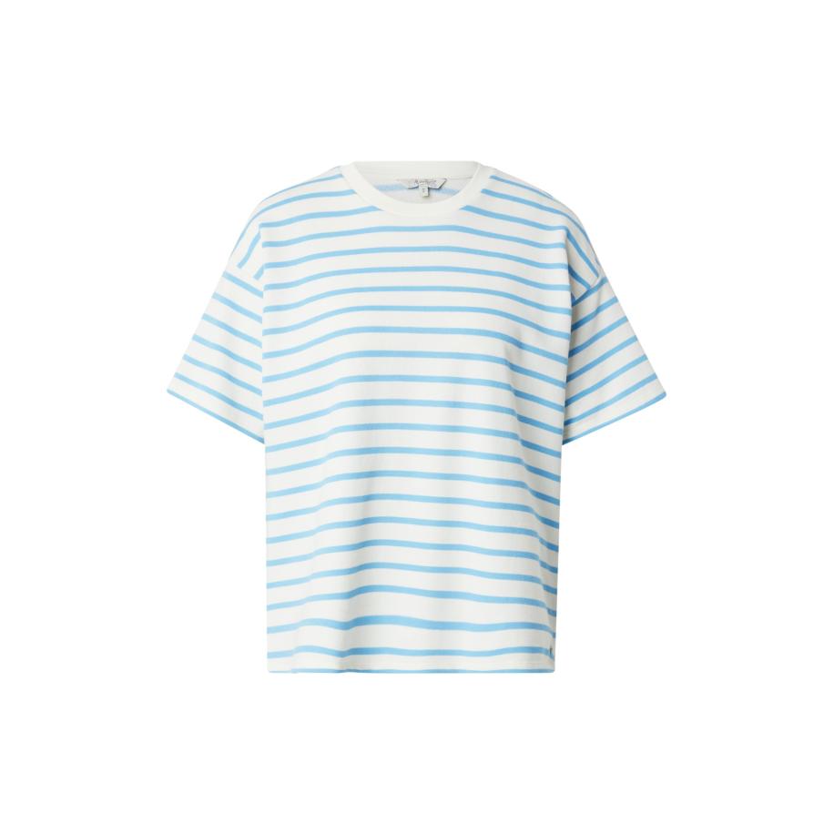 Herrlicher Herrlicher Sweatshirt Stinella lichtblauw / wit -